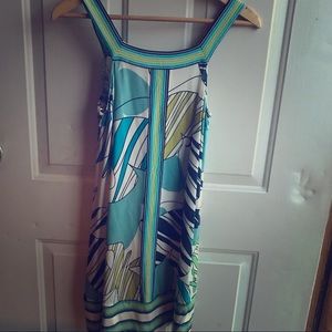 BCBG Maxazria butterfly dress.